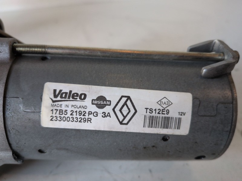 Recambio de motor arranque para renault megane iii berlina 5p k9k846 referencia OEM IAM TS12E9  
