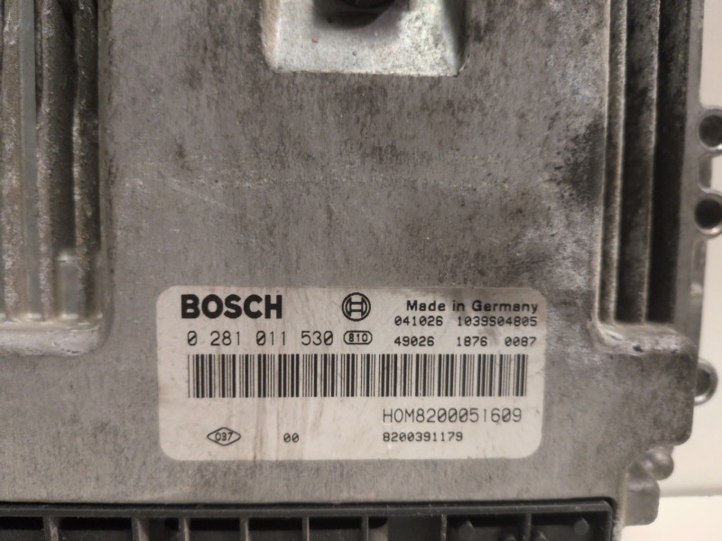 Recambio de centralita motor uce para nissan primastar (x83) f9q762 referencia OEM IAM 0281011530  