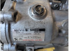 Recambio de compresor aire acondicionado para peugeot expert tepee rh02 / rhk referencia OEM IAM 9687499380   2