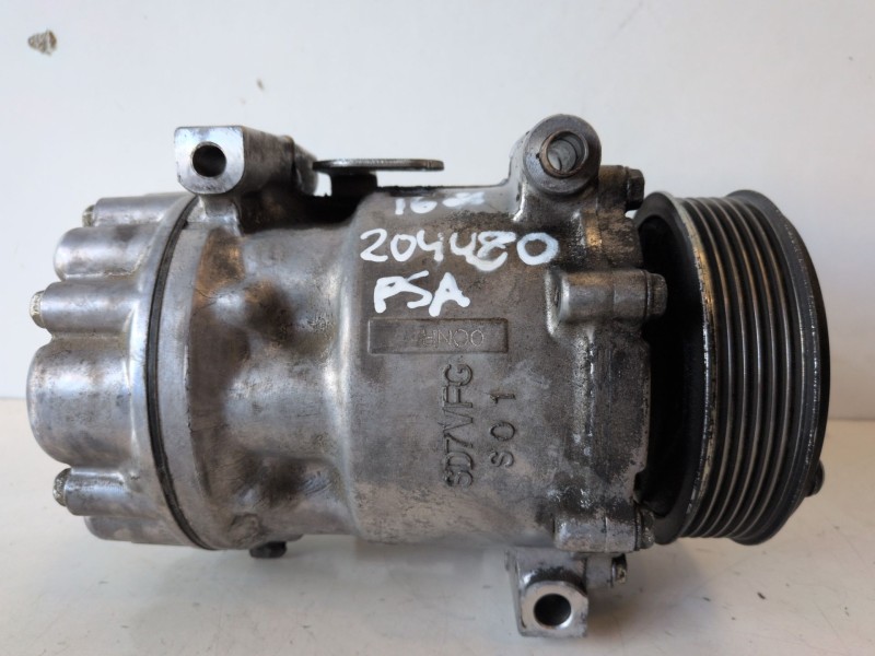 Recambio de compresor aire acondicionado para peugeot expert tepee rh02 / rhk referencia OEM IAM 9687499380  