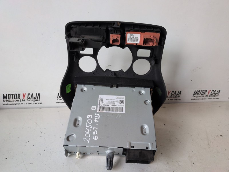 Recambio de sistema audio / radio cd para citroen c3 picasso hn01 referencia OEM IAM 98053736XT  