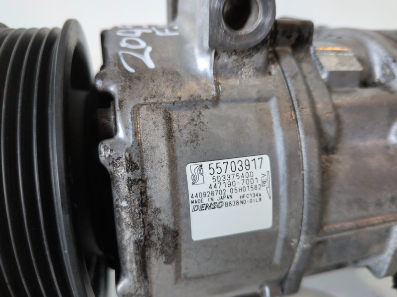 Recambio de alternador para fiat grande punto (199) 199a3000 referencia OEM IAM 55185076  