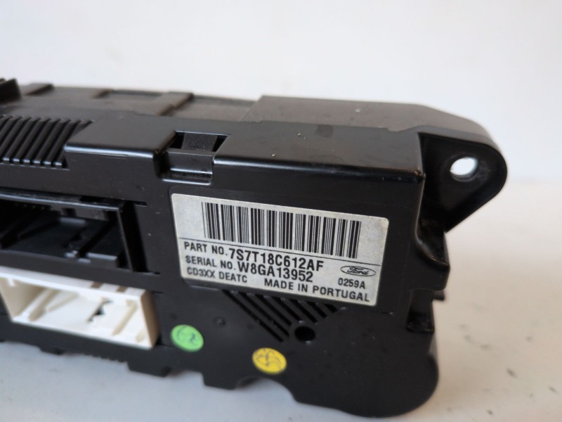 Recambio de mando climatizador para ford mondeo berlina (ca2) qxba referencia OEM IAM 7S7T18C612AF  
