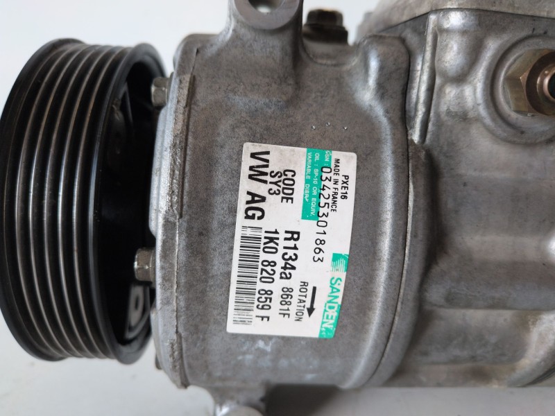 Recambio de compresor aire acondicionado para seat leon (1p1) caxc referencia OEM IAM 1K0820859F  