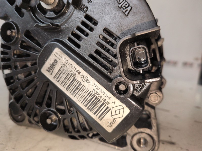 Recambio de alternador para renault megane iii berlina 5p k9k832 referencia OEM IAM 231000026RA  