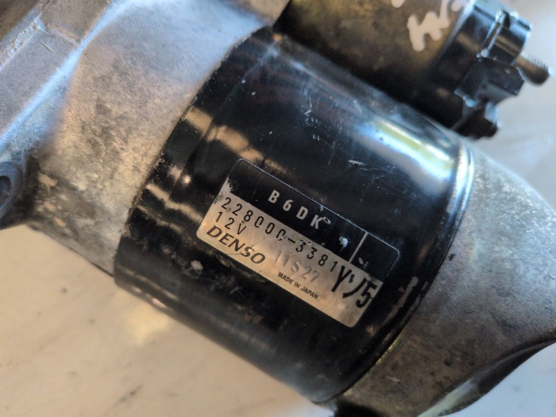 Recambio de motor arranque para mazda mx-3 (ec) b6d referencia OEM IAM 2280003381  