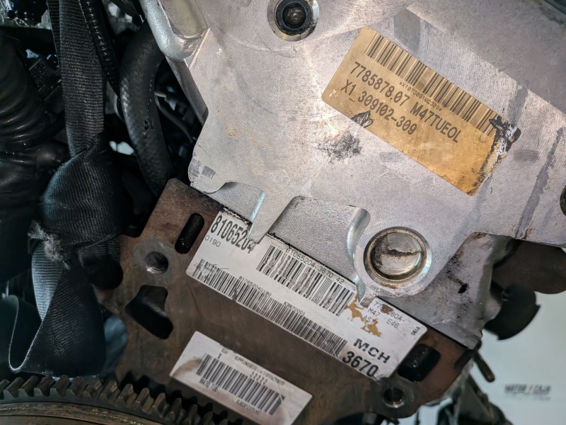 Recambio de motor completo para bmw serie 3 coupe (e46) 204d4 referencia OEM IAM 204D4  