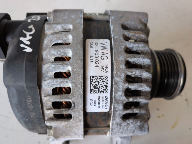 Recambio de alternador para volkswagen tiguan (5n2) cffd referencia OEM IAM 03L903024  