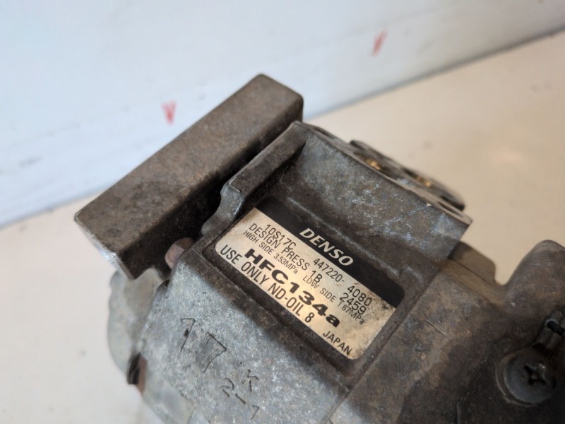 Recambio de compresor aire acondicionado para land rover freelander (ln) 18k4f referencia OEM IAM 4472204080  