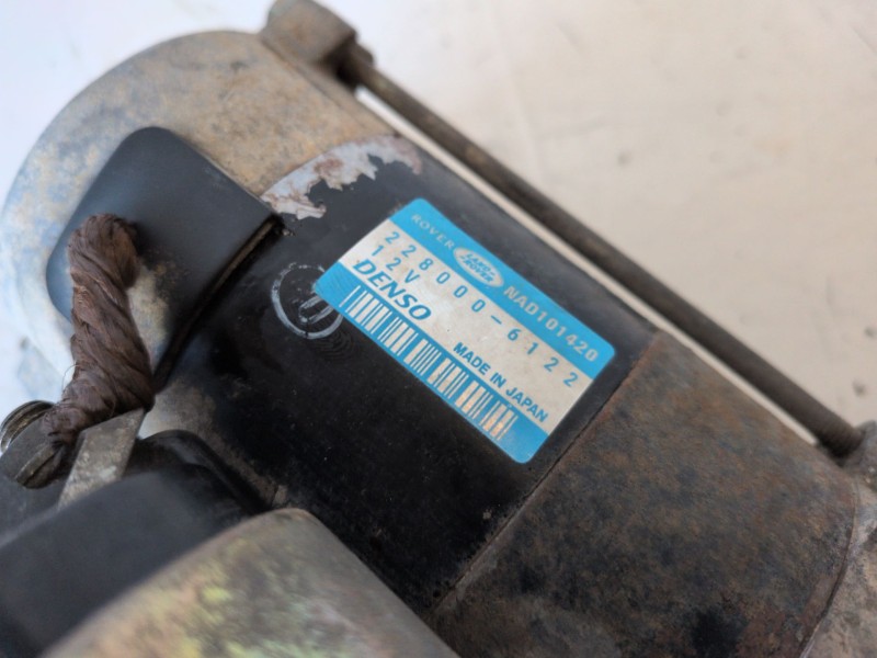 Recambio de motor arranque para land rover freelander (ln) 18k4f referencia OEM IAM 2280006122  