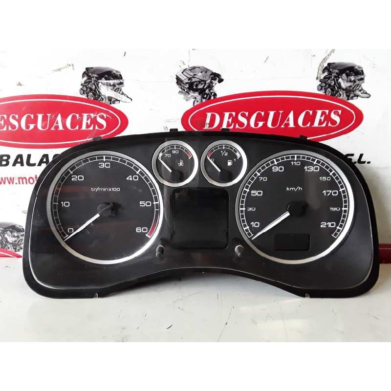 Recambio de cuadro instrumentos para peugeot 307 berlina (s2) 9hy referencia OEM IAM 9655476580G00  