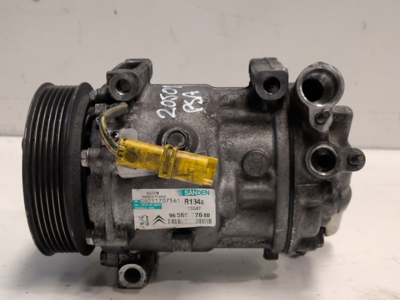 Recambio de compresor aire acondicionado para peugeot 407 9hy referencia OEM IAM 9656572680  