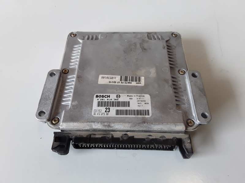 Recambio de centralita motor uce para citroen c5 berlina rhz referencia OEM IAM 0281010365/9641607980  