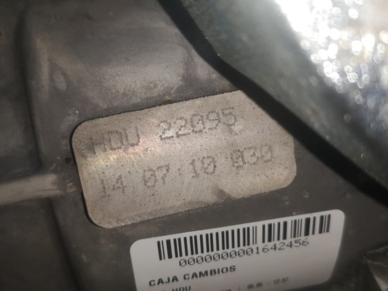 Recambio de caja cambios para seat leon (1p1) bxe referencia OEM IAM JCR  