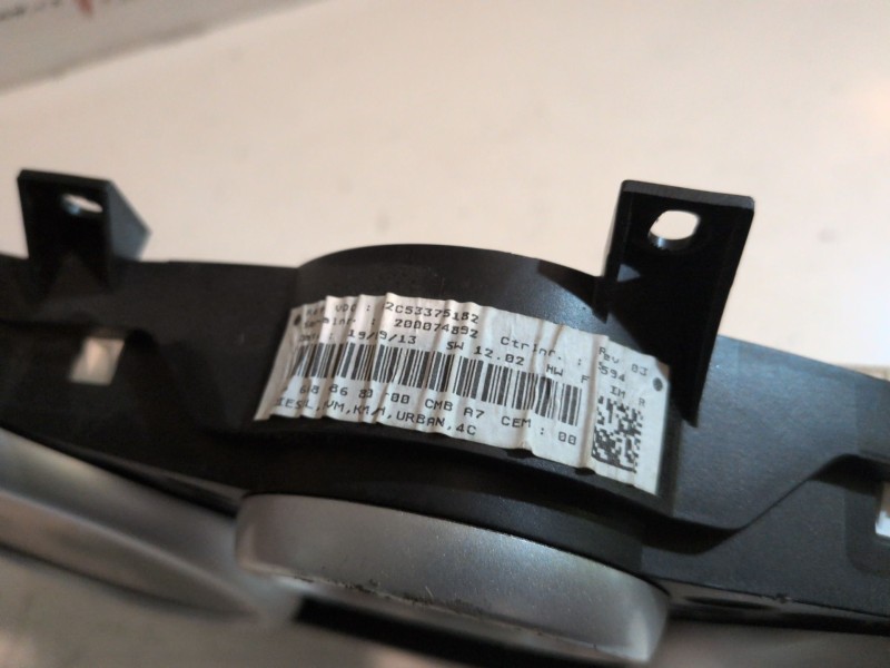 Recambio de cuadro instrumentos para peugeot 207 8h01 referencia OEM IAM 9666898680  