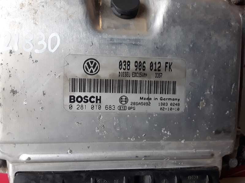 Recambio de centralita motor uce para seat toledo (1m2) asv referencia OEM IAM 0281010683/038906012FK/EDC15VM+  