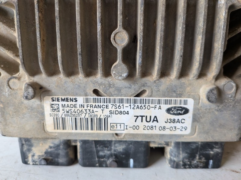 Recambio de centralita motor uce para ford fusion (cbk) f6jb referencia OEM IAM 7S6112A650FA  