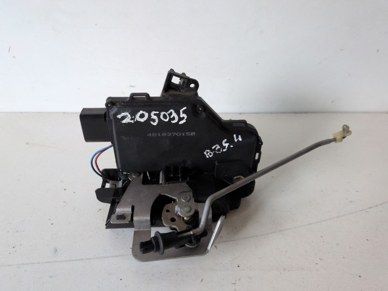 Recambio de cerradura puerta delantera izquierda para audi a4 berlina (8e) asn referencia OEM IAM 4B1837015B  