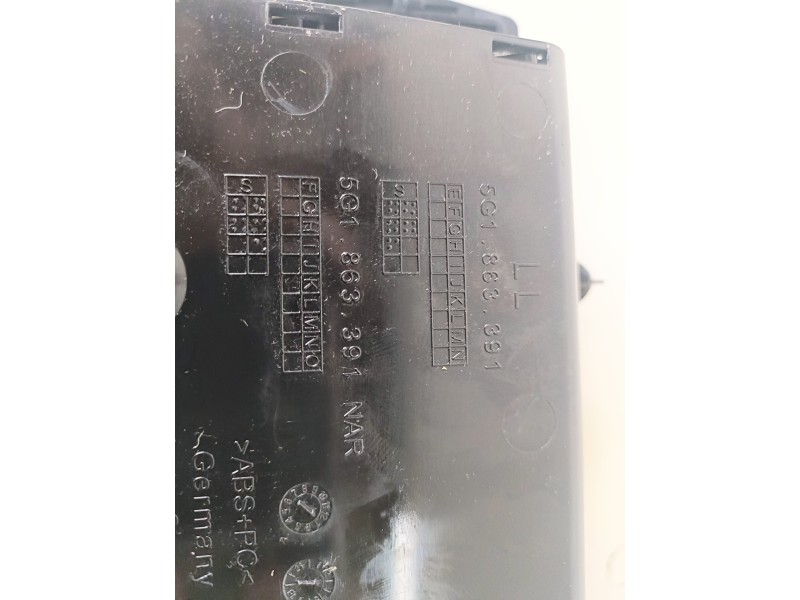 Recambio de guantera para volkswagen golf vii (5g1/be1) clh referencia OEM IAM 5G1863391/  