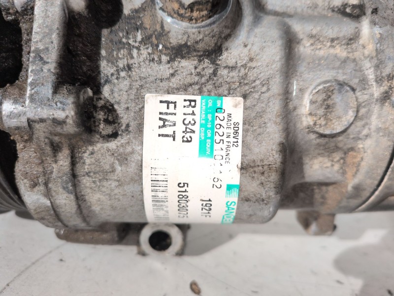 Recambio de compresor aire acondicionado para peugeot bipper tepee fhz referencia OEM IAM 51803075  