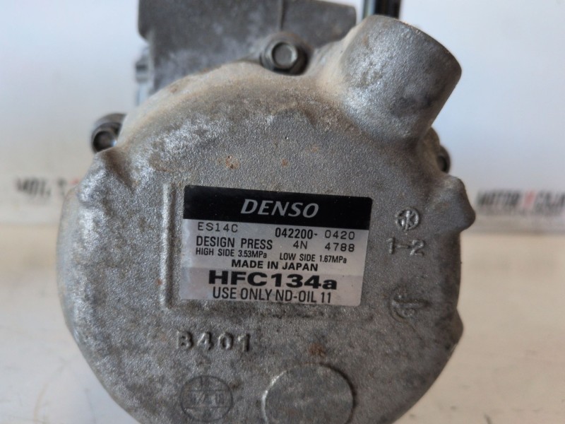 Recambio de compresor aire acondicionado para toyota auris (e15) 2zr referencia OEM IAM 0422000420  