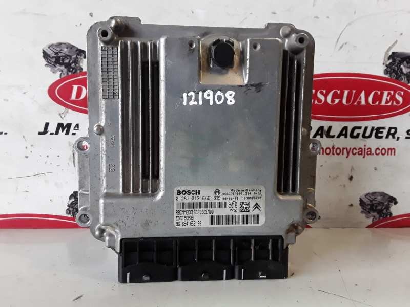 Recambio de centralita motor uce para citroen c-crosser 4hn referencia OEM IAM 0281013666/EDC16CP39/9665465280  