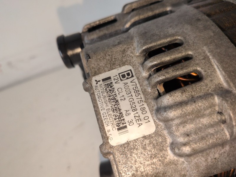 Recambio de alternador para peugeot 207 cc cabrio-coupé 5fw referencia OEM IAM A003TG5281ZEA  