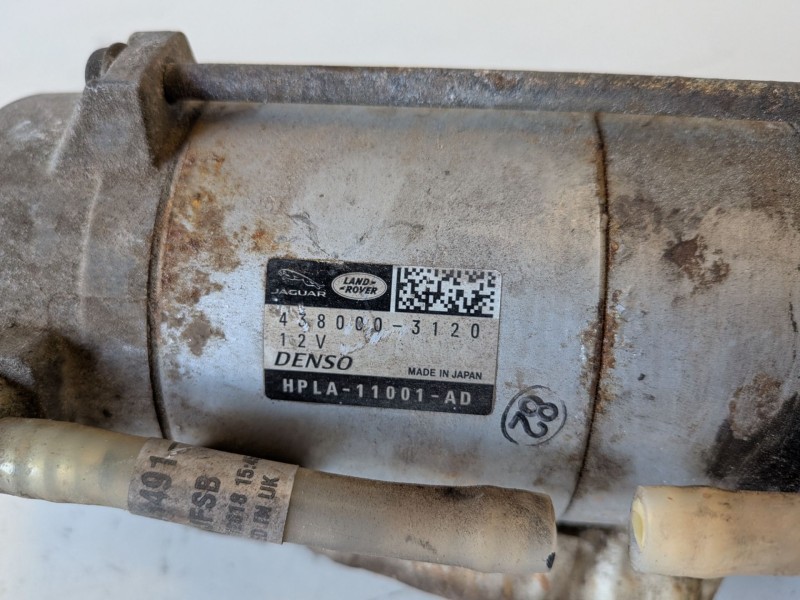 Recambio de motor arranque para land rover discovery 5 204dta referencia OEM IAM 4380003120  