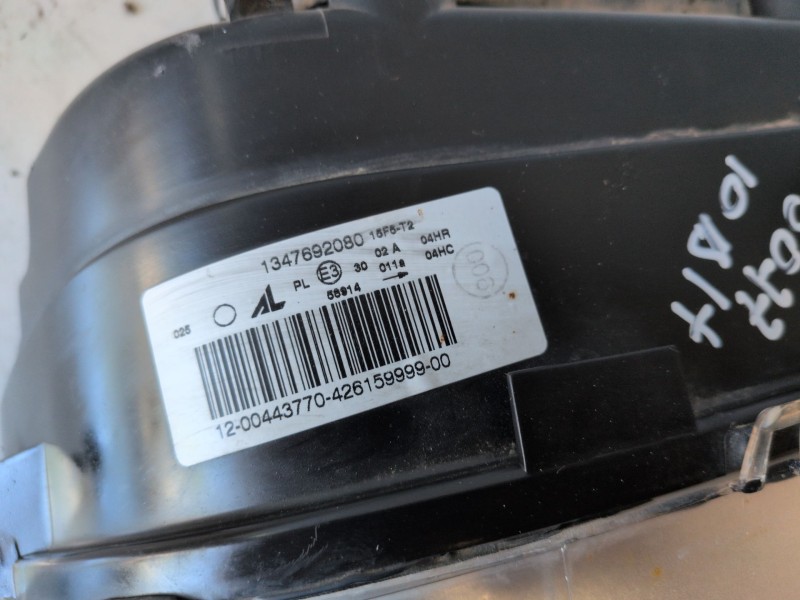 Recambio de faro izquierdo para fiat ducato ii combi 11 814043s referencia OEM IAM 1347692080  