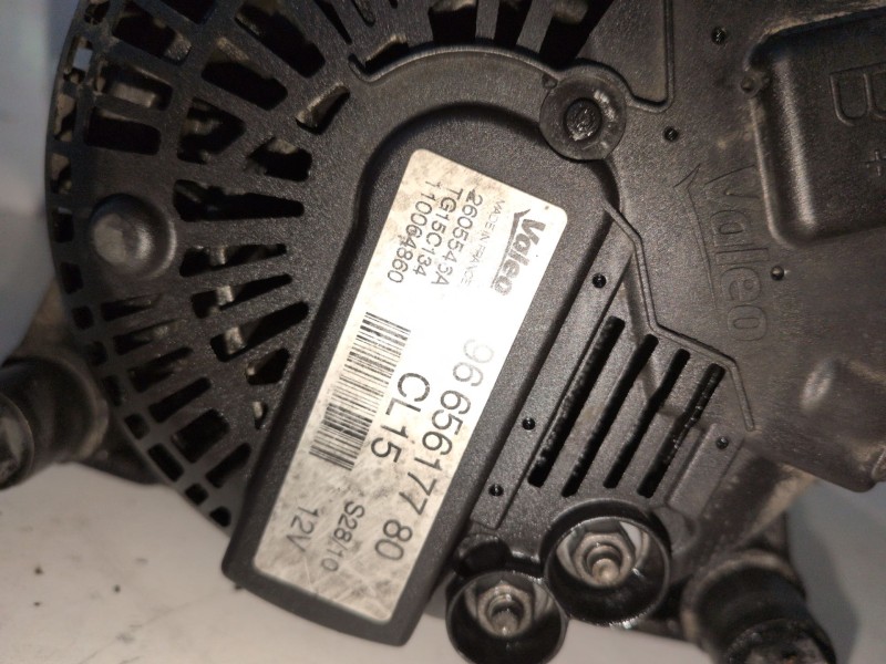 Recambio de alternador para peugeot 3008 9hz referencia OEM IAM 9665617780  