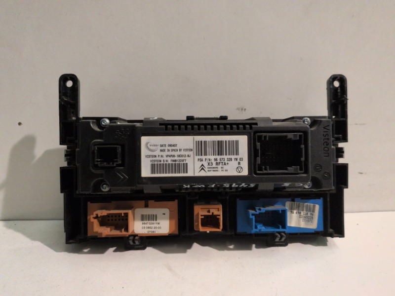 Recambio de mando climatizador para citroen c5 berlina 9hz referencia OEM IAM 96573328  