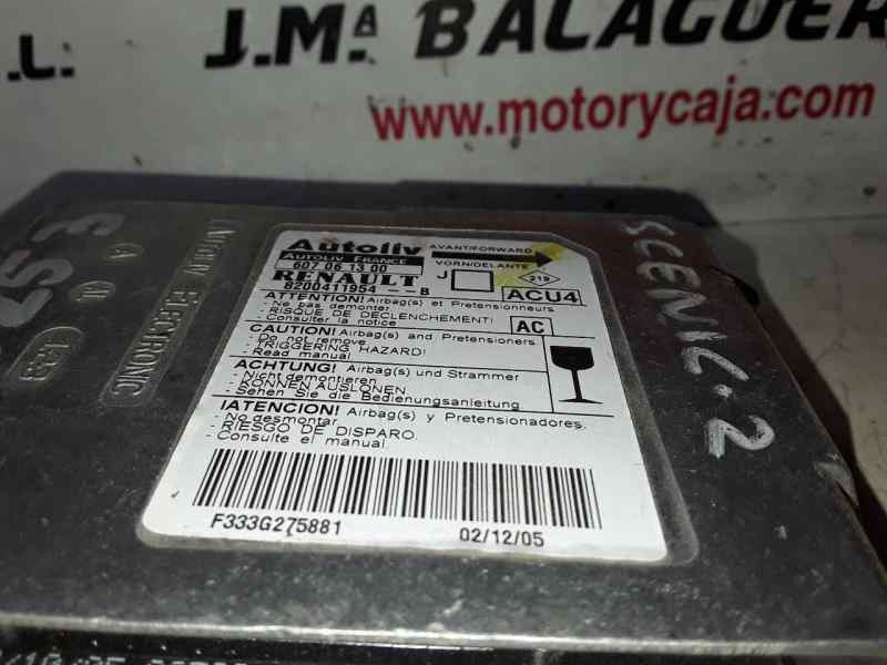 Recambio de centralita airbag para renault scenic ii (jm) referencia OEM IAM 8200411954B/607061300  