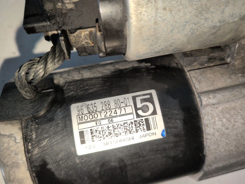 Recambio de motor arranque para peugeot 3008 9hz referencia OEM IAM   