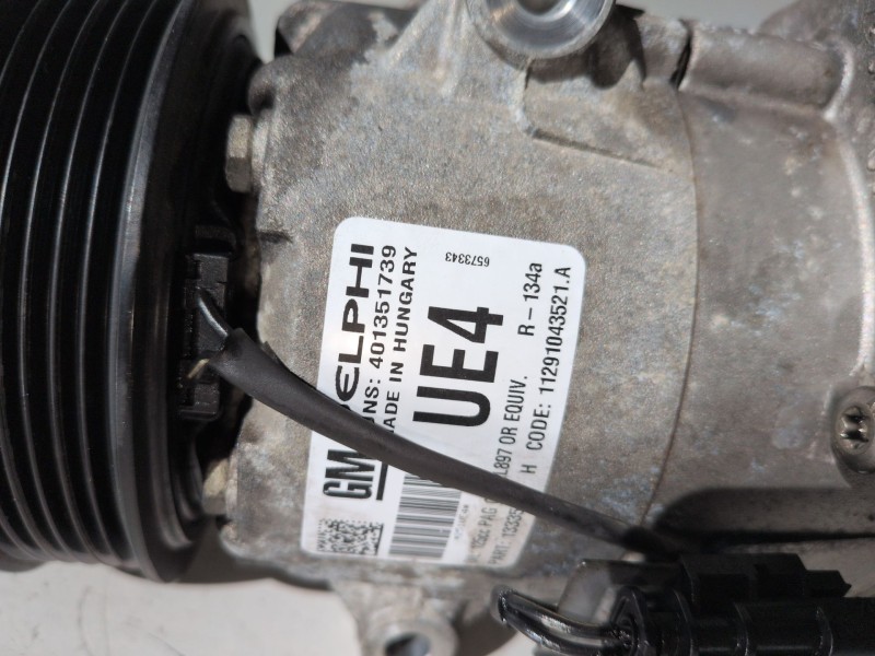 Recambio de compresor aire acondicionado para opel astra j berlina 5p a17dtr referencia OEM IAM 13335251  