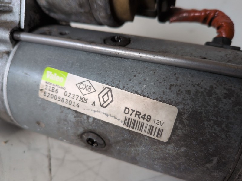 Recambio de motor arranque para renault scenic ii (jm) f9q804 referencia OEM IAM D7R49  