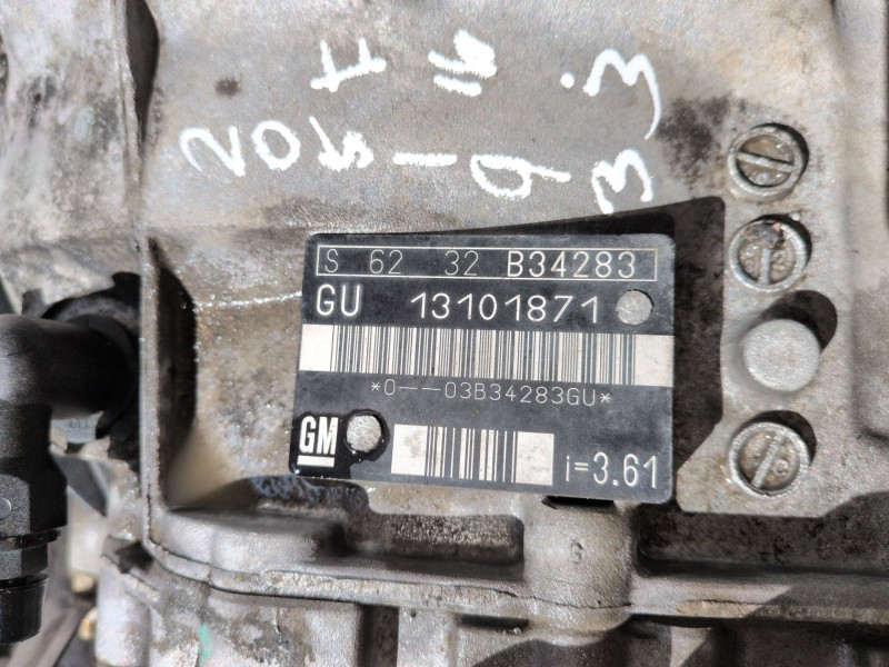 Recambio de caja cambios para opel vectra c berlina y22dtr referencia OEM IAM 13101871  