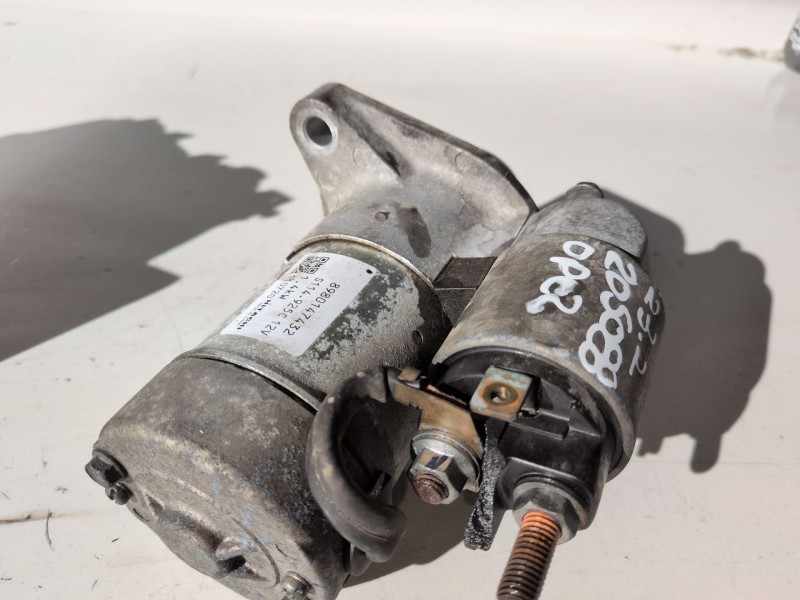 Recambio de motor arranque para opel astra j berlina 5p a17dtr referencia OEM IAM 8980147432  