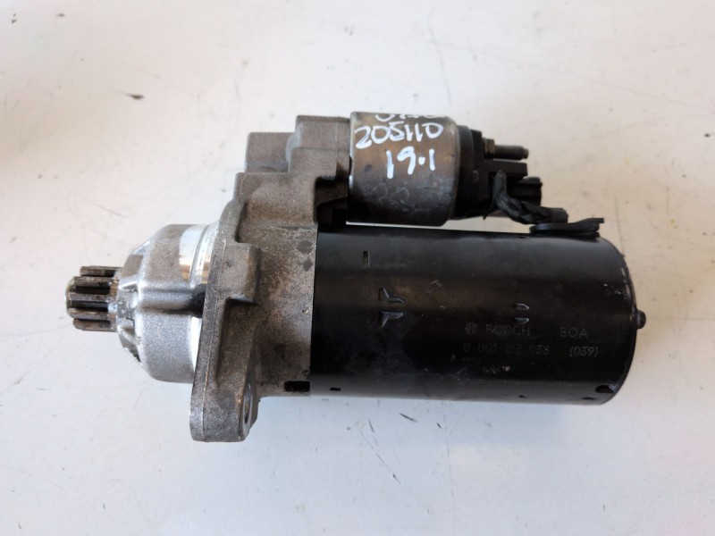 Recambio de motor arranque para audi a3 (8p1) cbbb referencia OEM IAM 0001123038  
