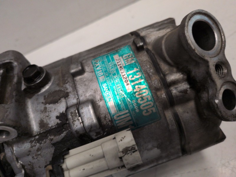 Recambio de compresor aire acondicionado para opel vectra c berlina y22dtr referencia OEM IAM 13140505  