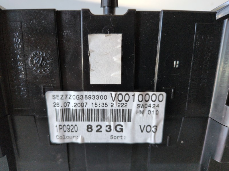 Recambio de cuadro instrumentos para seat leon (1p1) bxe referencia OEM IAM 1P0920823G  