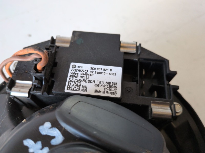 Recambio de ventilador calefaccion para seat leon (1p1) bxe referencia OEM IAM 3C0907521B  