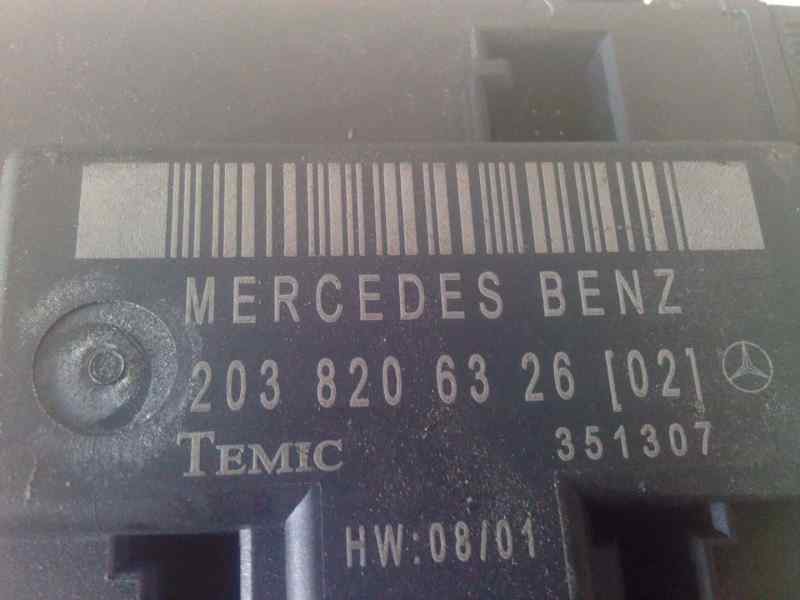 Recambio de centralita cierre para mercedes-benz clk (bm 209) cabrio referencia OEM IAM 2038206326  