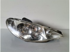 Recambio de faro izquierdo para peugeot 206 8hz referencia OEM IAM 9628666780  