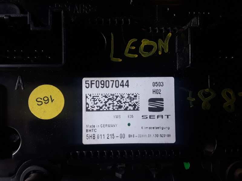 Recambio de mando calefaccion / aire acondicionado para seat leon (5f1) cmb referencia OEM IAM 5F0901044/5HB01121500  