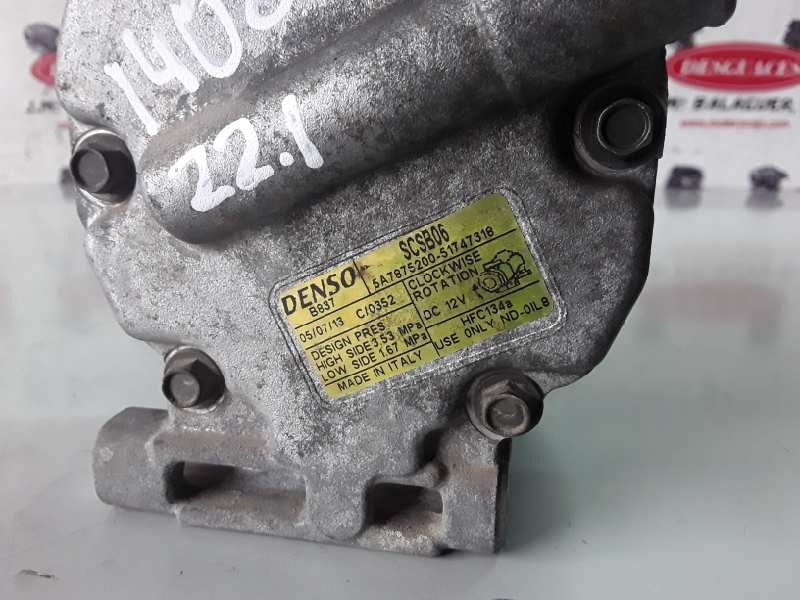 Recambio de compresor aire acondicionado para lancia ypsilon (101) 188a5000 referencia OEM IAM SCSB06/51747318/5A7875200  