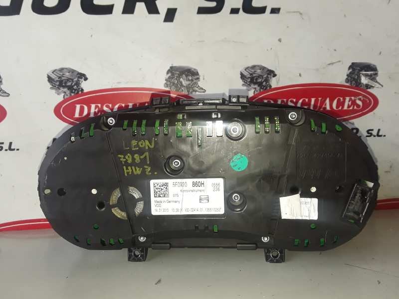 Recambio de cuadro instrumentos para seat leon (5f1) cmb referencia OEM IAM 5F0920860H  
