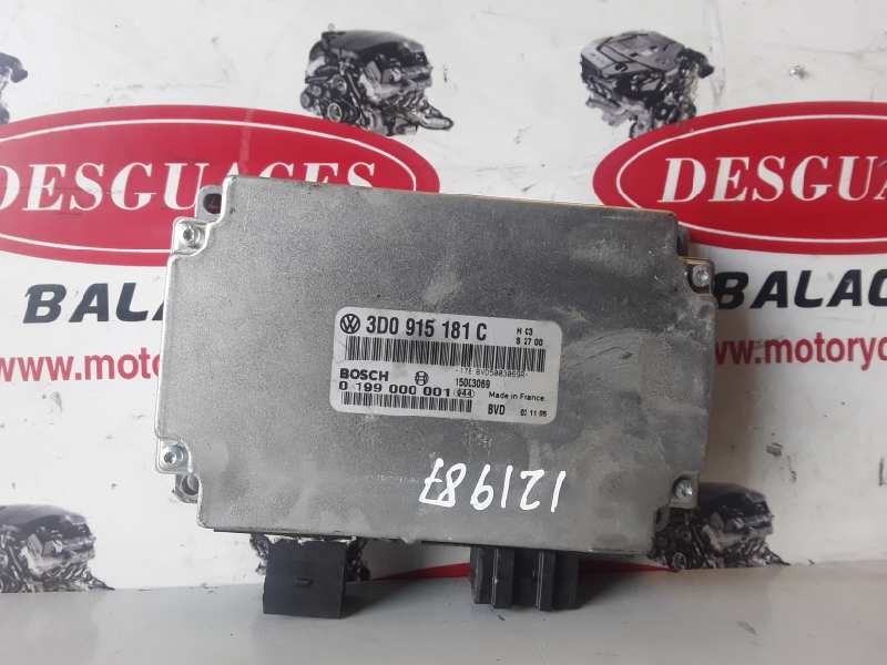 Recambio de modulo electronico para volkswagen phaeton (3d2/3d8) bmk referencia OEM IAM 3D0915181C/0199000001  