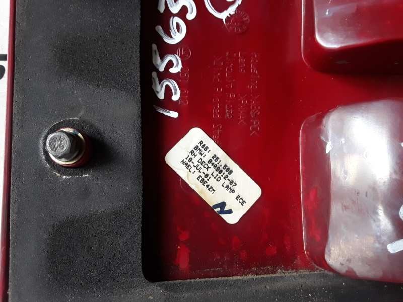 Recambio de piloto trasero derecho para bmw serie x5 (e53) 306d1 referencia OEM IAM 840901207  