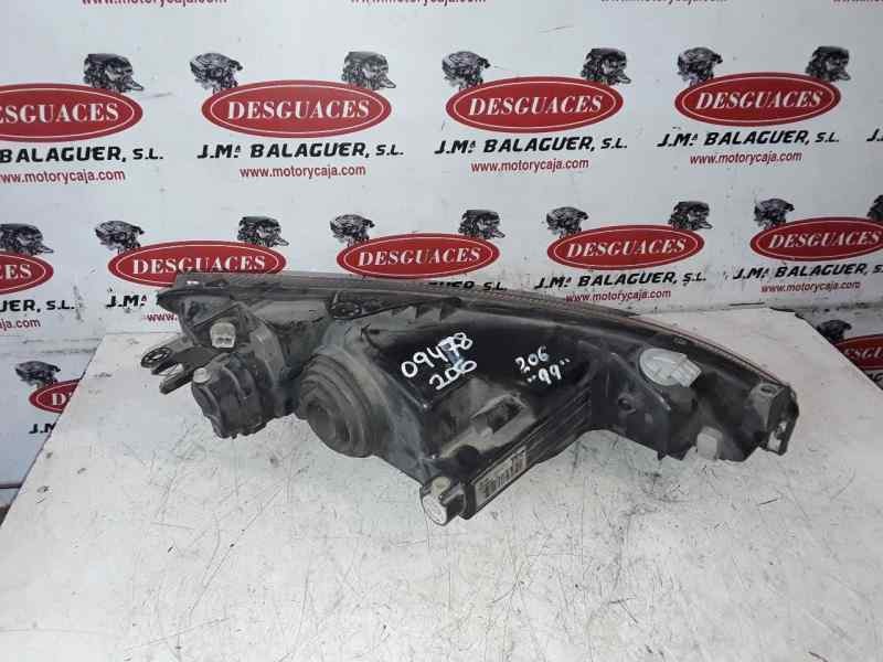 Recambio de faro izquierdo para peugeot 206 sw referencia OEM IAM 9632689380  