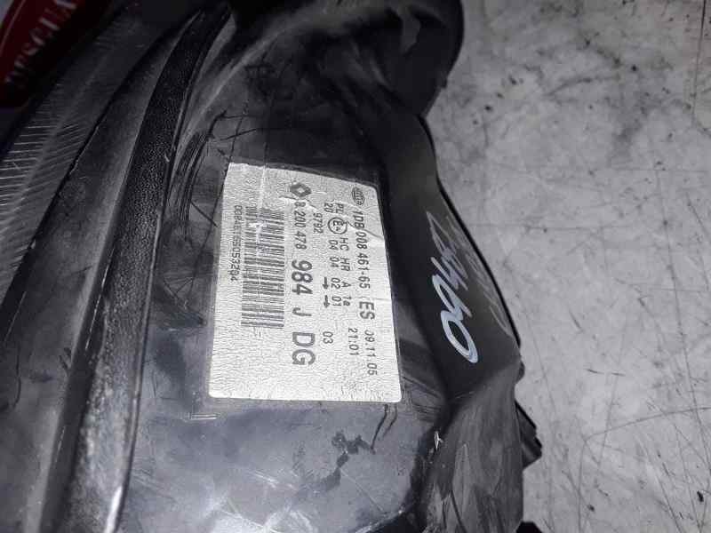 Recambio de faro izquierdo para renault clio ii symbol referencia OEM IAM 8200478984J  